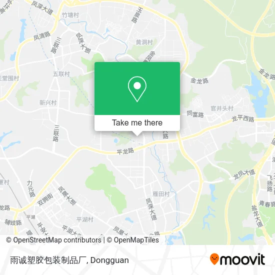 雨诚塑胶包装制品厂 map