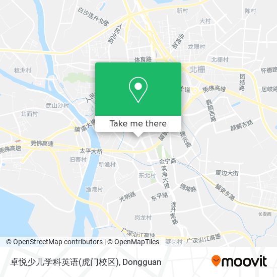 卓悦少儿学科英语(虎门校区) map