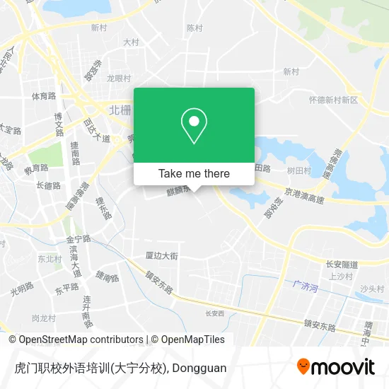 虎门职校外语培训(大宁分校) map