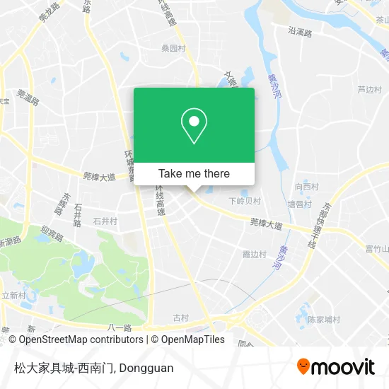 松大家具城-西南门 map