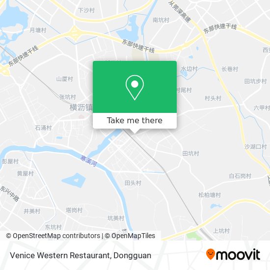 Venice Western Restaurant map