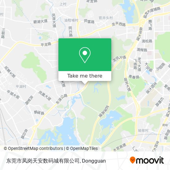 东莞市凤岗天安数码城有限公司 map