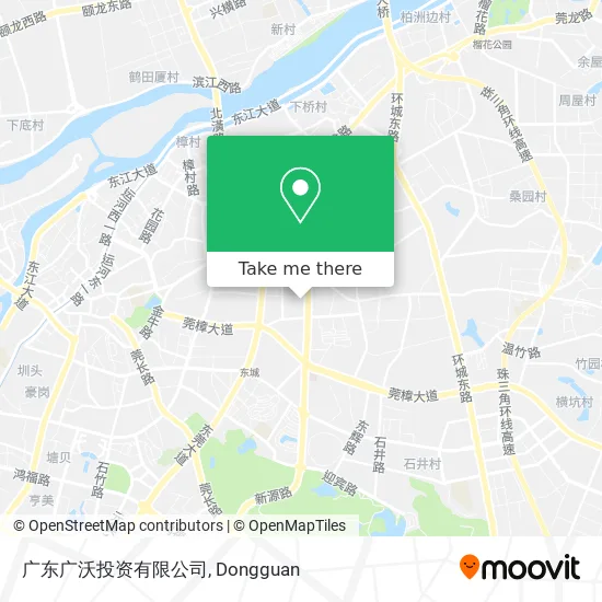 广东广沃投资有限公司 map