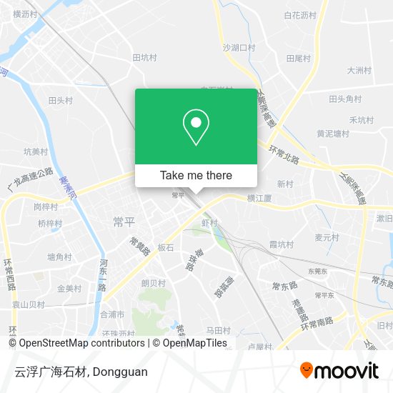 云浮广海石材 map