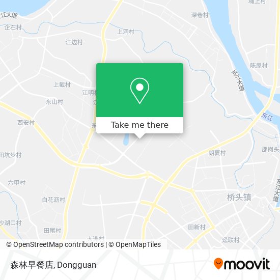 森林早餐店 map