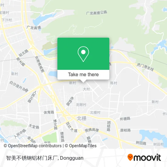 智美不锈钢铝材门床厂 map
