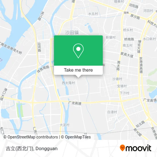 吉立(西北门) map