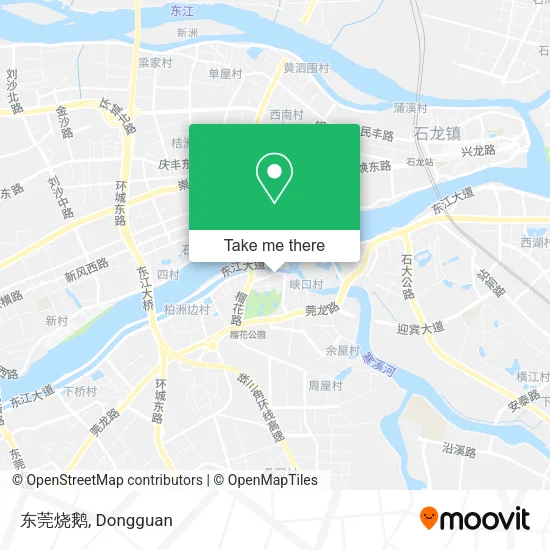 东莞烧鹅 map