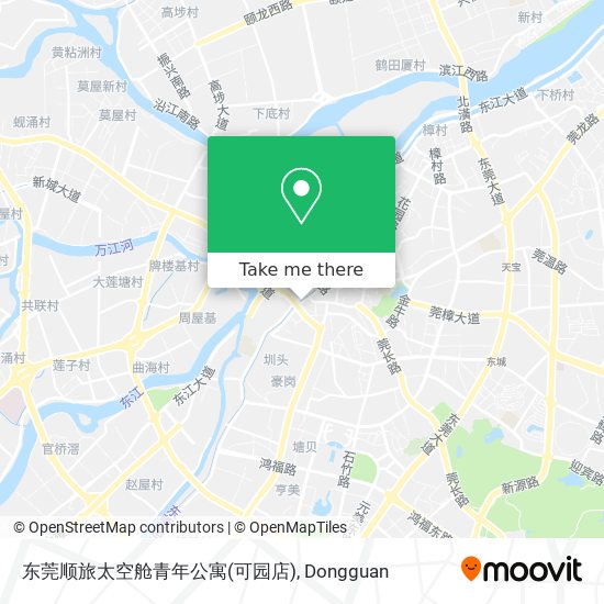 东莞顺旅太空舱青年公寓(可园店) map