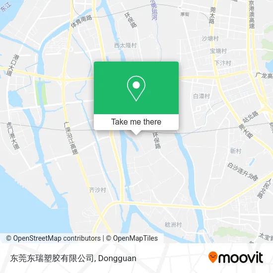 东莞东瑞塑胶有限公司 map