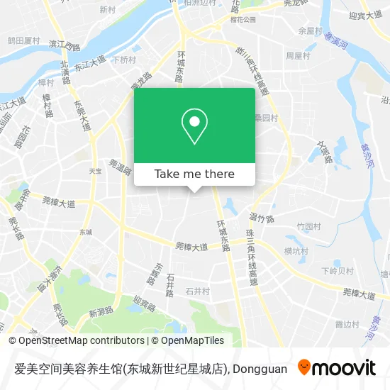 爱美空间美容养生馆(东城新世纪星城店) map