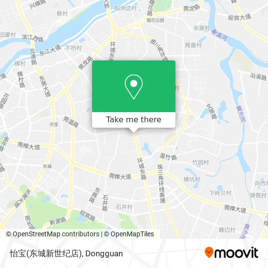 怡宝(东城新世纪店) map