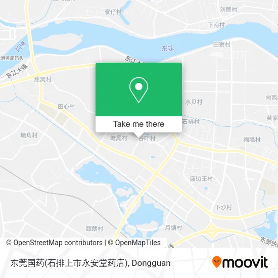 东莞国药(石排上市永安堂药店) map