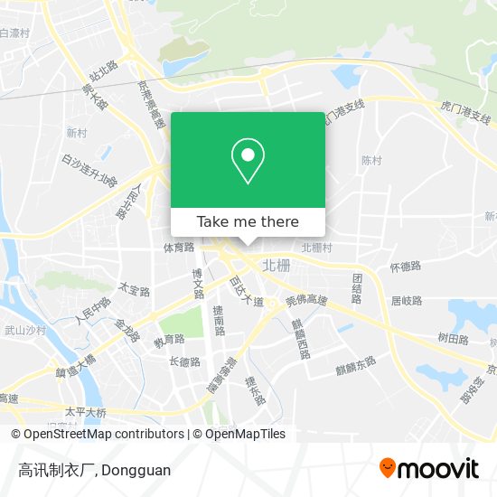 高讯制衣厂 map