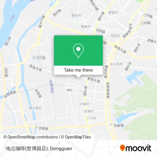 地点咖啡(世博园店) map
