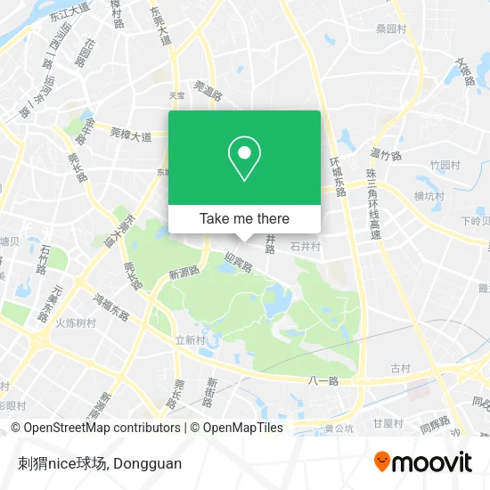 刺猬nice球场 map