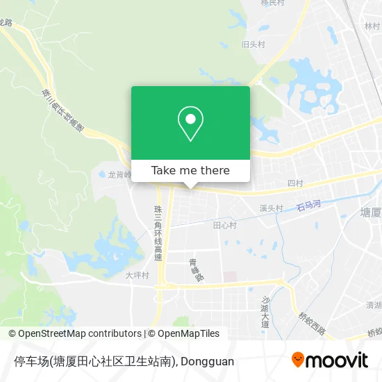 停车场(塘厦田心社区卫生站南) map