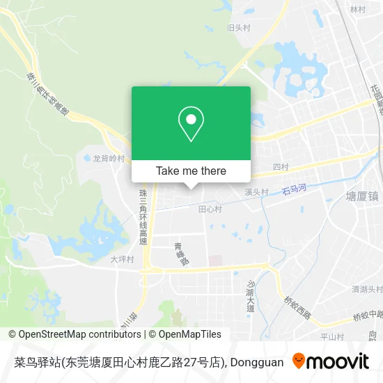 菜鸟驿站(东莞塘厦田心村鹿乙路27号店) map