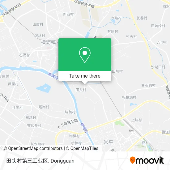 田头村第三工业区 map