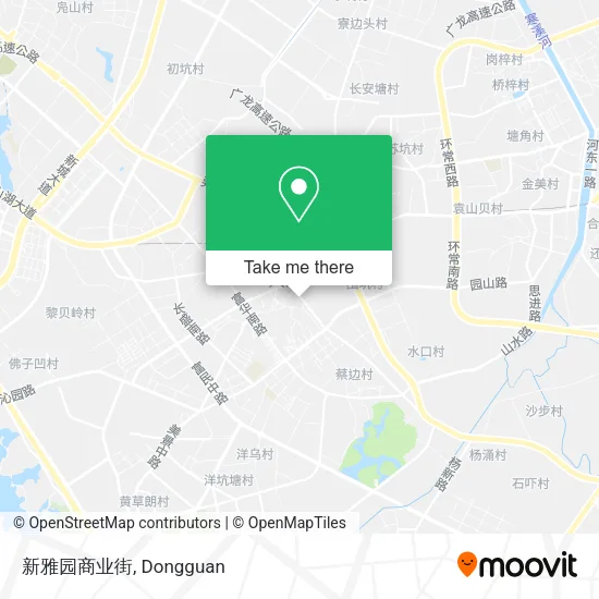 新雅园商业街 map