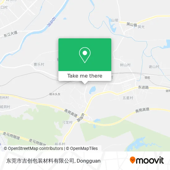 东莞市吉创包装材料有限公司 map