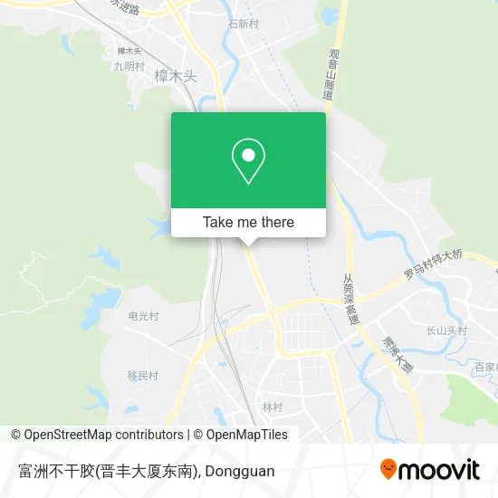 富洲不干胶(晋丰大厦东南) map