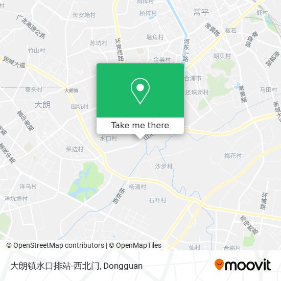 大朗镇水口排站-西北门 map