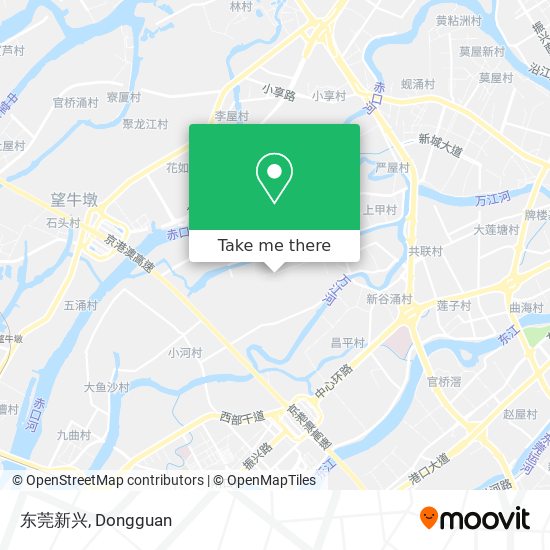 东莞新兴 map