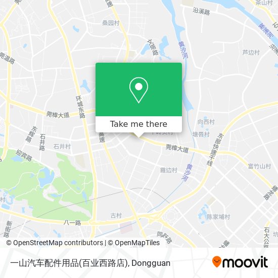 一山汽车配件用品(百业西路店) map