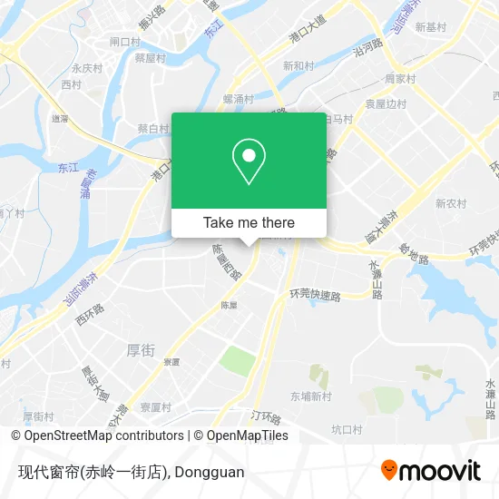 现代窗帘(赤岭一街店) map