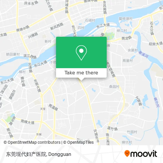 东莞现代妇产医院 map
