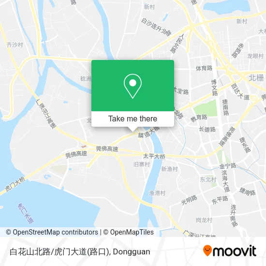 白花山北路/虎门大道(路口) map