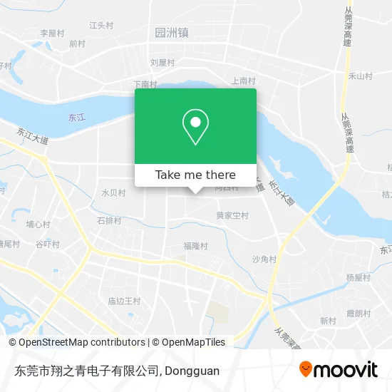 东莞市翔之青电子有限公司 map