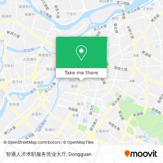 智通人才求职服务营业大厅 map