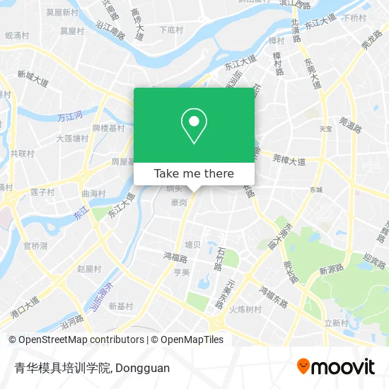 青华模具培训学院 map