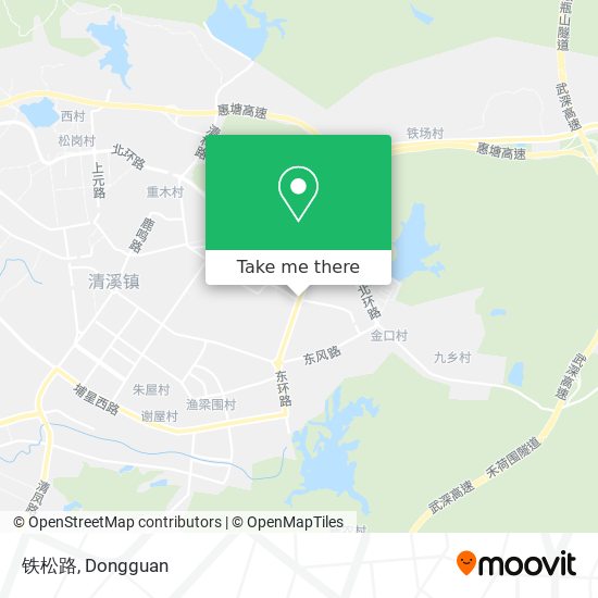 铁松路 map