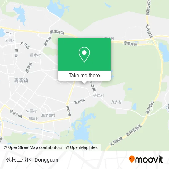 铁松工业区 map