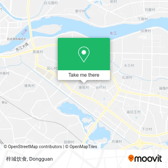 梓城饮食 map