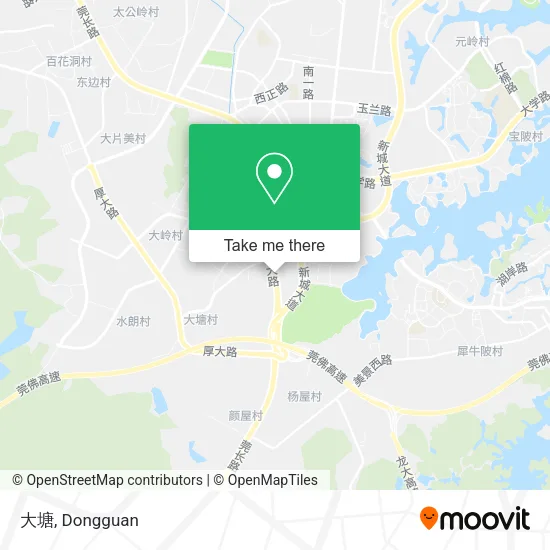 大塘 map