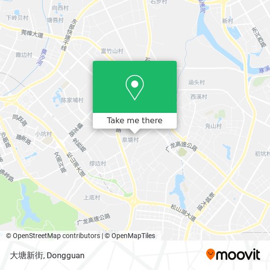 大塘新街 map