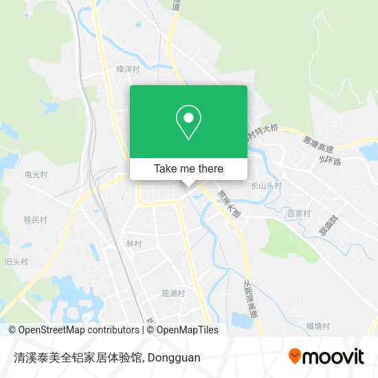 清溪泰美全铝家居体验馆 map