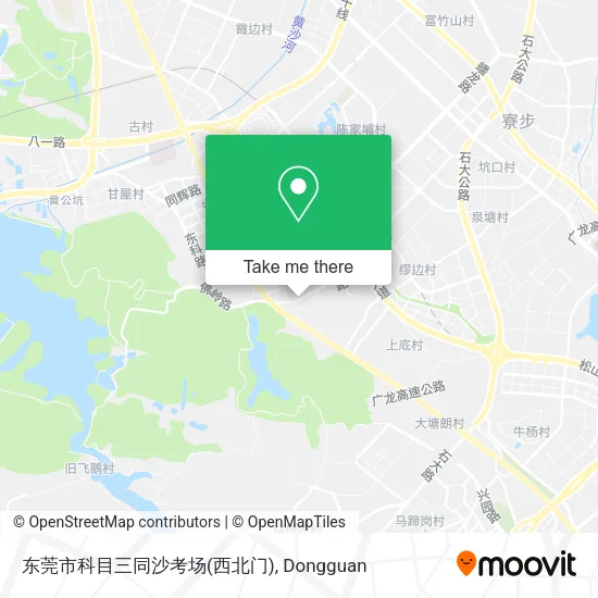 东莞市科目三同沙考场(西北门) map