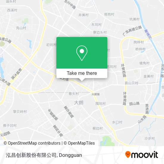 泓昌创新股份有限公司 map