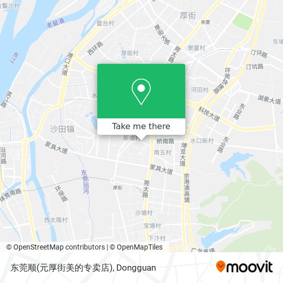 东莞顺(元厚街美的专卖店) map