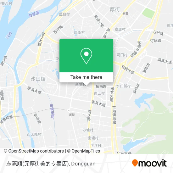 东莞顺(元厚街美的专卖店) map