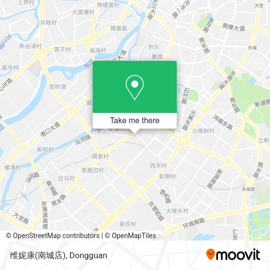 维妮康(南城店) map