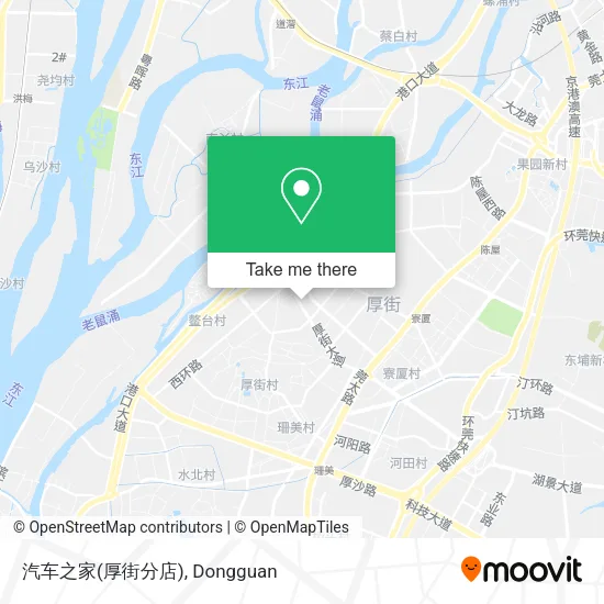 汽车之家(厚街分店) map