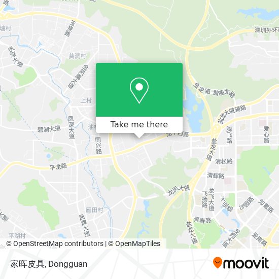 家晖皮具 map