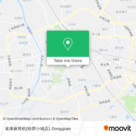 雀康麻将机(哈啰小城店) map