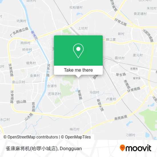 雀康麻将机(哈啰小城店) map